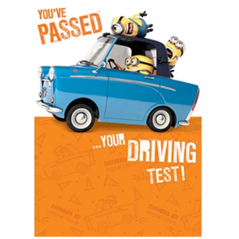 Passed Your Driving Test Congratulations Minions Card 